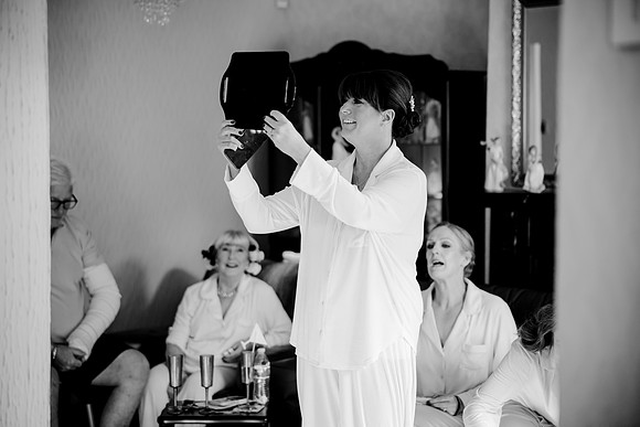 Sarah & Darren - Our Wedding-4- B&W