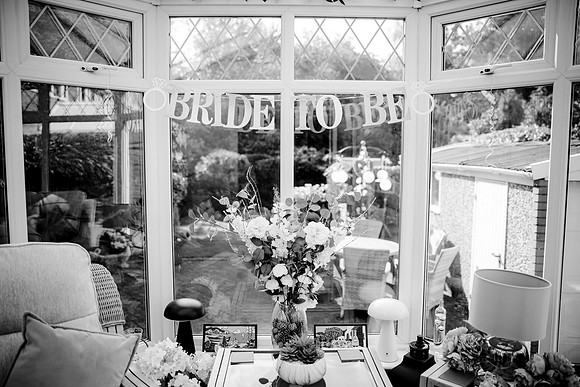 Sarah & Darren - Our Wedding-6- B&W